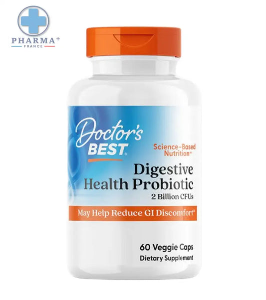 Digestive Health Probiotic 2 Billion avec LactoSpore – Doctor's Best