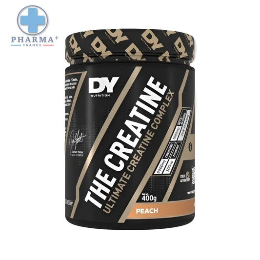 Boîte noire et or de dorian yates ultimate creatine complex pêché 300 g supplément créatine yates the créatine