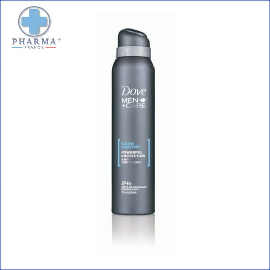 Aérosol Dove Men+Care déodorant homme clean confort, groupe Nobélis, gris foncé