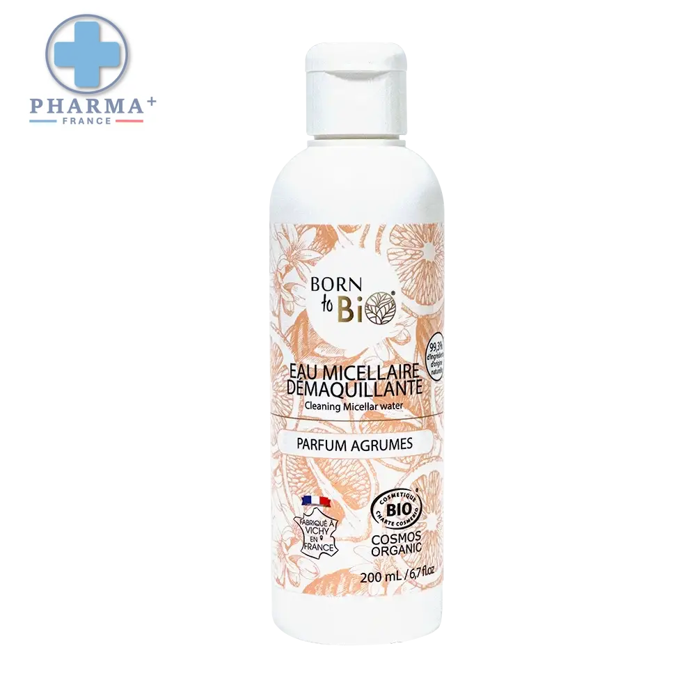 Eau Micellaire Démaquillante Agrumes - Certifiée Bio-0