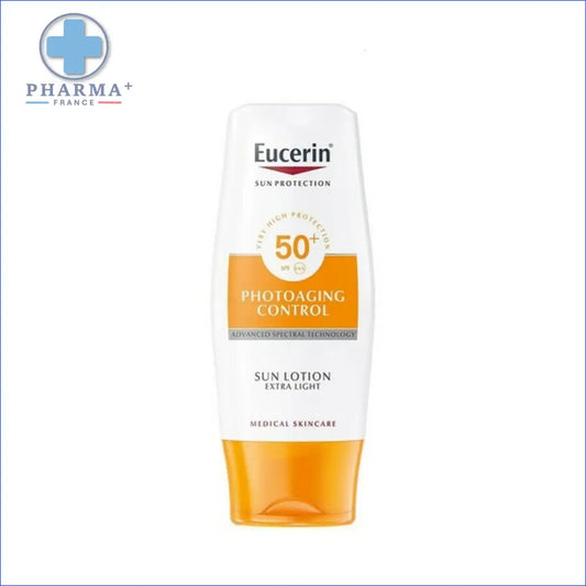 Eucerin lotion solaire sensitive protect SPF 50+ groupe Nobélis, protection photoaging