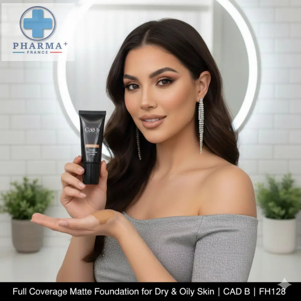 Full Coverage Matte Foundation for Dry & Oily Skin | CAD B | FH128