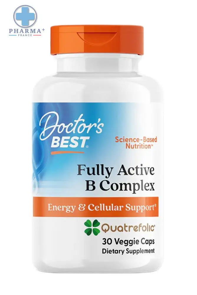 Fully Active B-Complexe avec Quatrefolic – Doctor's Best