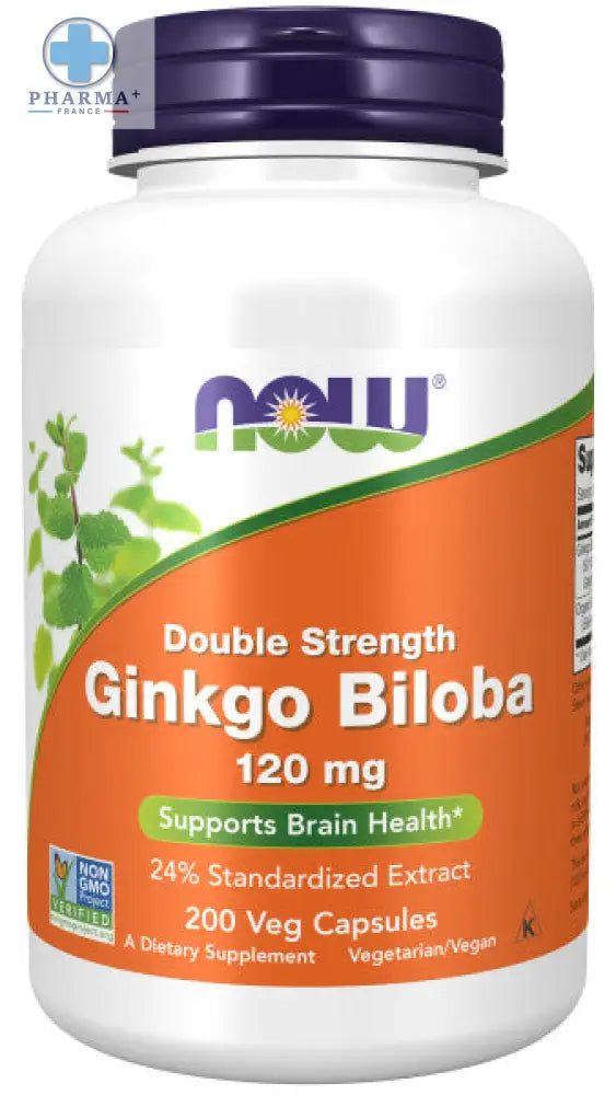 Ginkgo Biloba Double Strength – NOW Foods