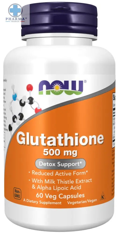 Glutathione avec Milk Thistle Extrait & Alpha Lipoic Acid – NOW Foods