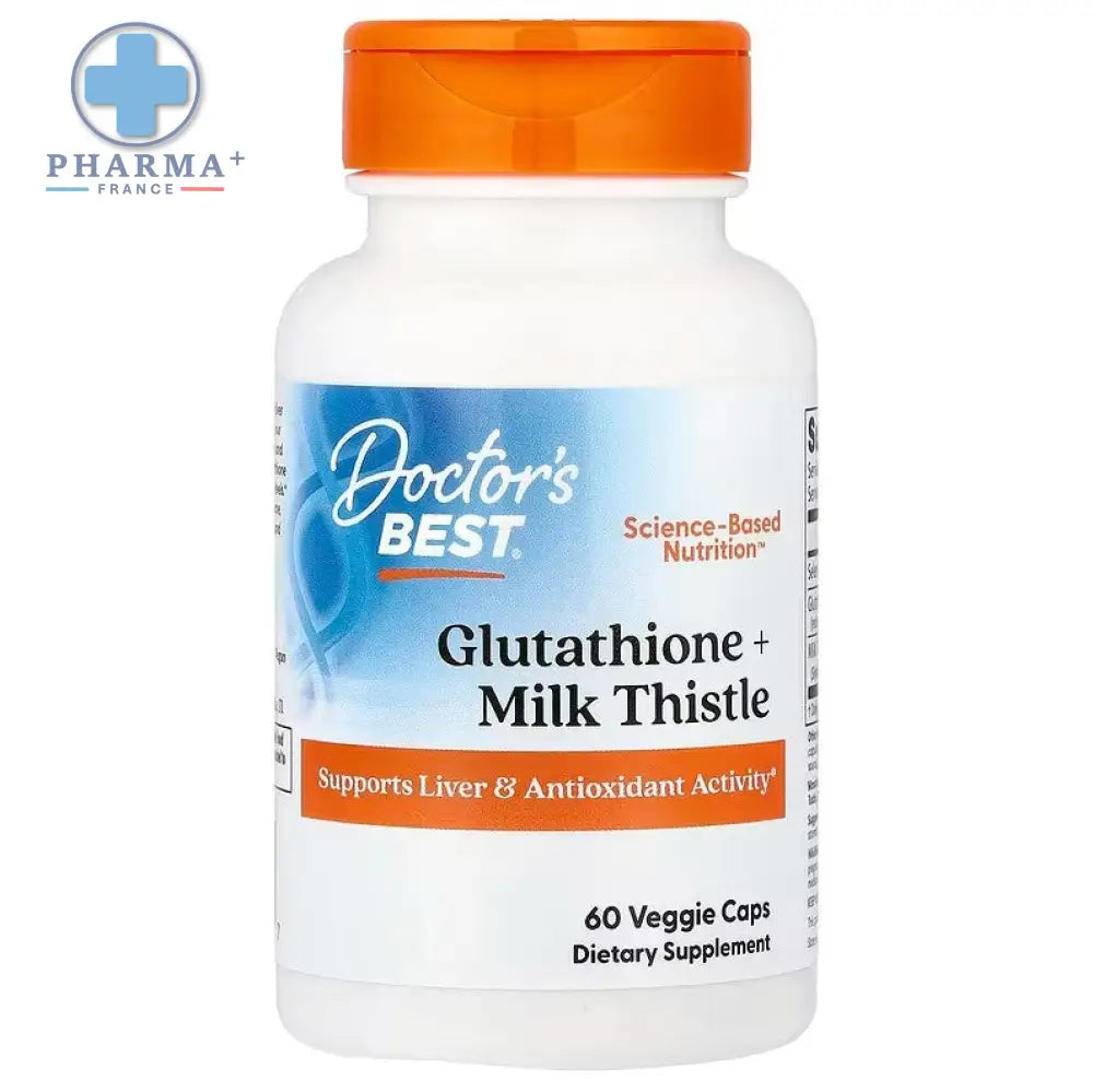 Glutathione + Milk Thistle – Doctor's Best