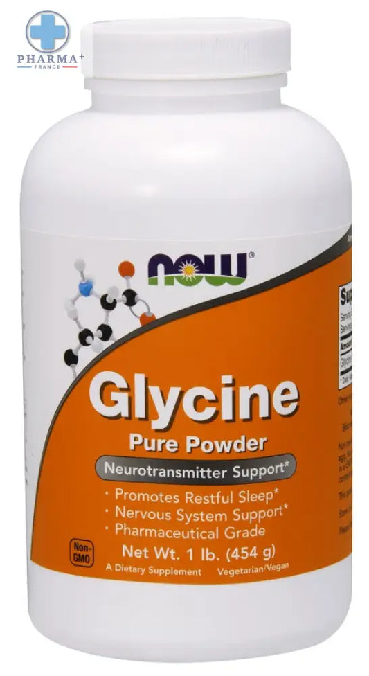 Glycine 454g – NOW Foods