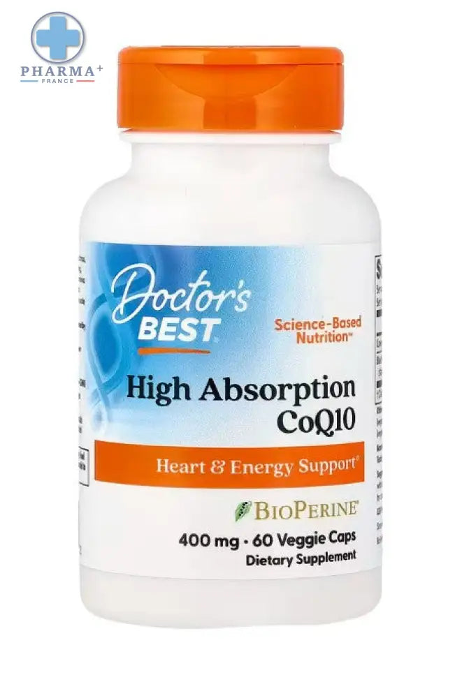 Haute Absorption CoQ10 avec BioPerine – Doctor's Best