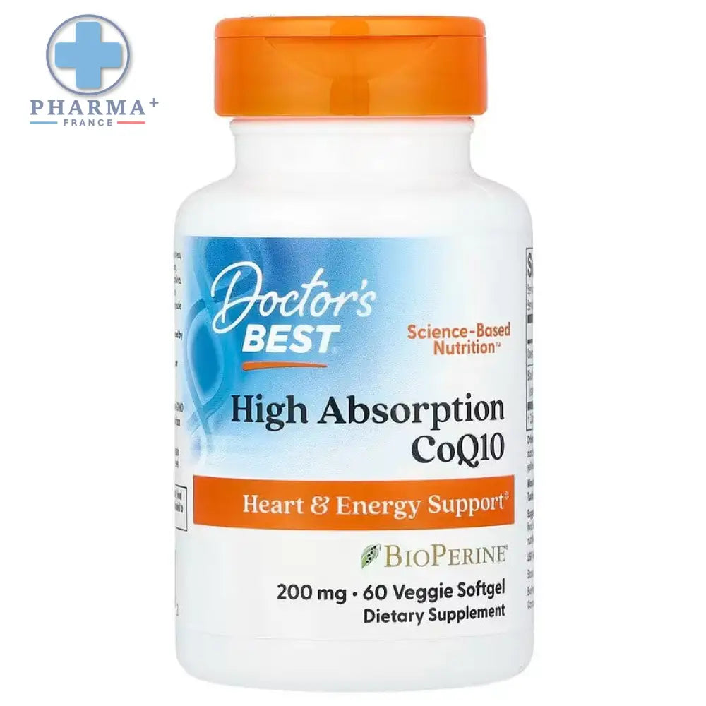 Haute Absorption CoQ10 avec BioPerine – Doctor's Best