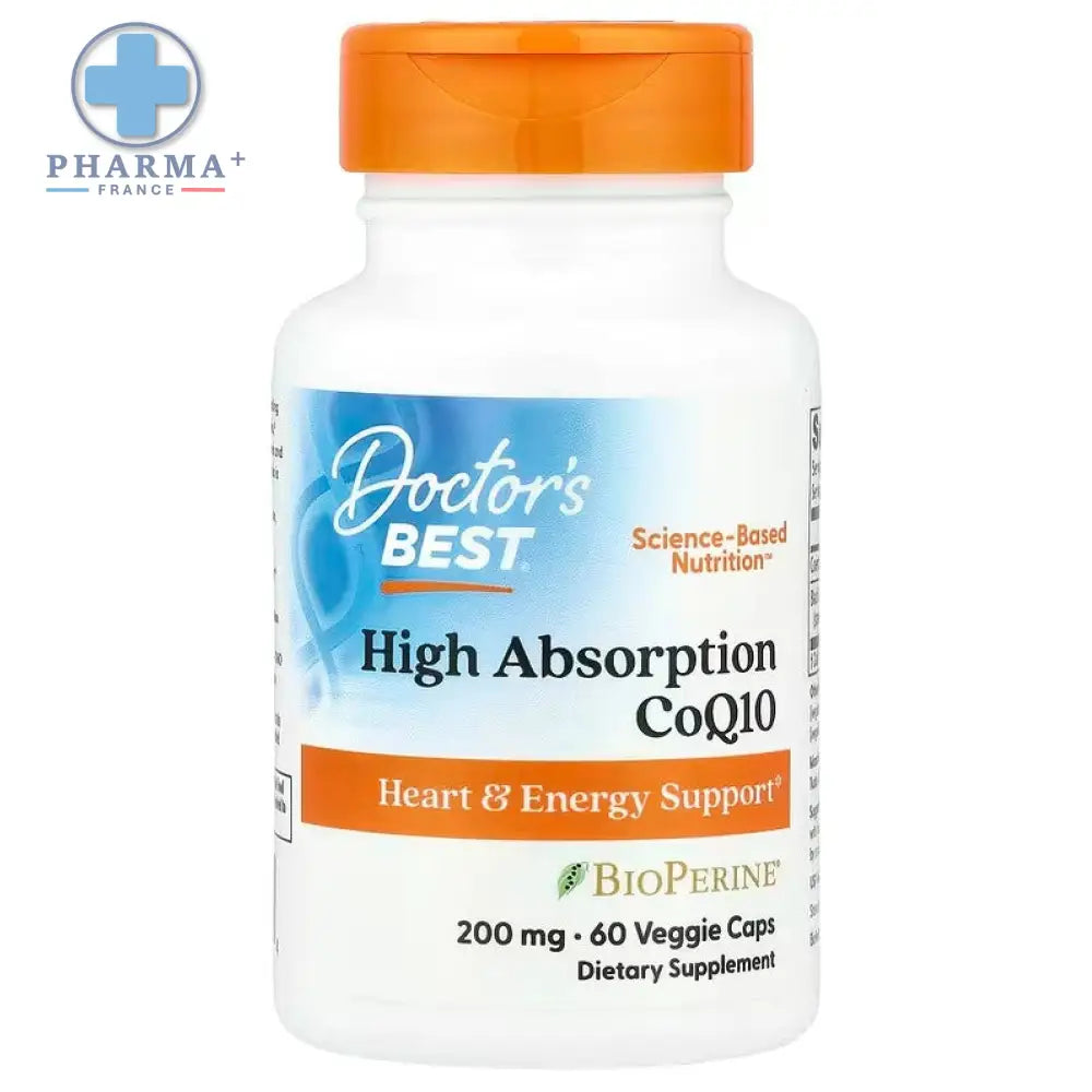 Haute Absorption CoQ10 avec BioPerine – Doctor's Best