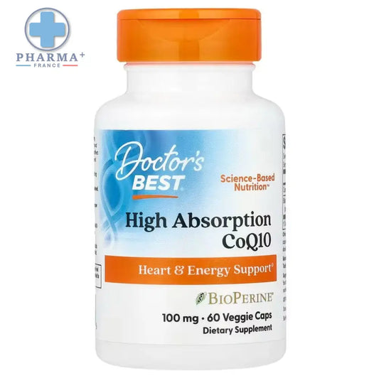 Haute Absorption CoQ10 avec BioPerine – Doctor's Best