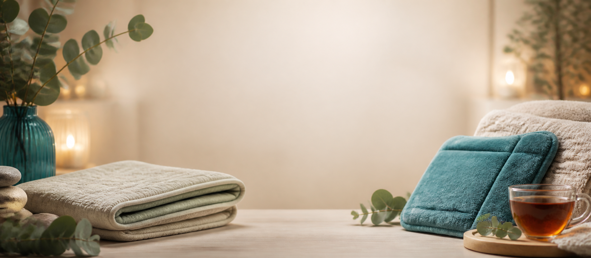 Coussins chauffants et thermothérapie pour la détente