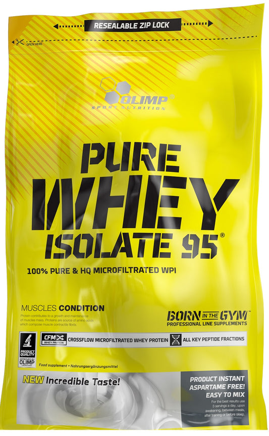 Olimp Nutrition Pure Whey Isolate 95, Vanilla (EAN 5901330038426) - 600g – Nutrition Sportive Protéinée