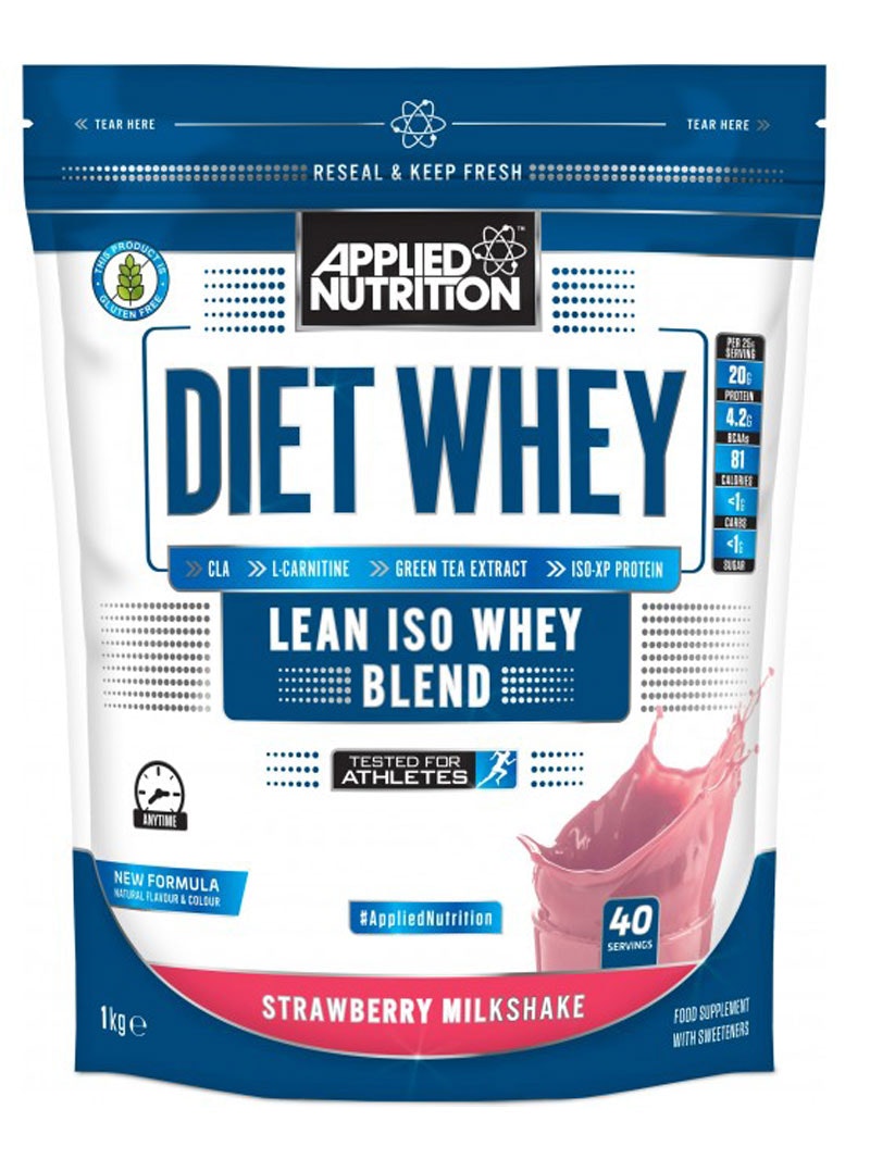 Applied Nutrition Diet Whey, Vanilla Ice Cream (EAN 634158938245)- 1000g – Nutrition Sportive Protéinée