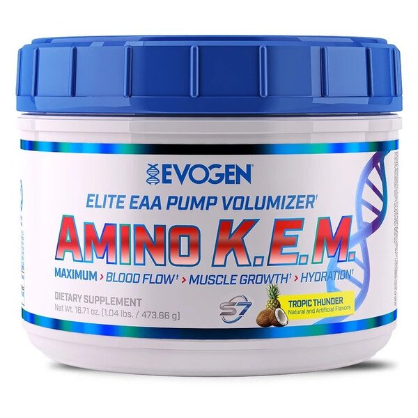 Evogen Amino K.E.M. EAA – Tropical Thunder – 464g