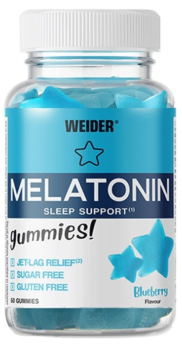 Weider Melatonin – Blueberry – 60 gummies