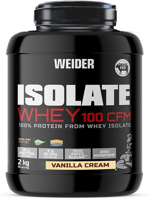 Weider Isolate Whey 100 CFM – Vanilla Cream – 2000g