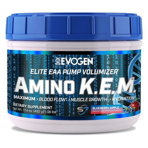 Evogen Amino K.E.M. EAA – Blueberry Apple – 492g