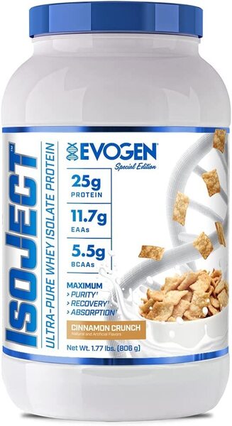 Evogen IsoJect – Cinnamon Crunch – 806g