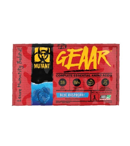 Mutant GEAAR – Blue Raspberry – 13g (1 serving)