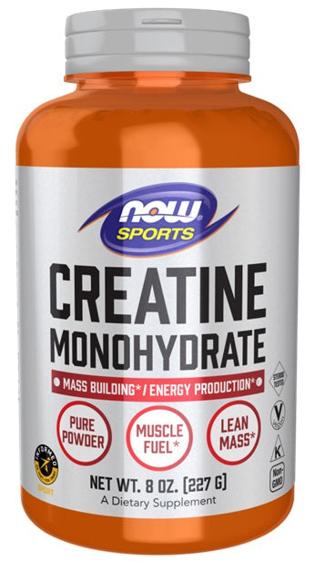 Créatine Monohydratée 280g NOW Foods