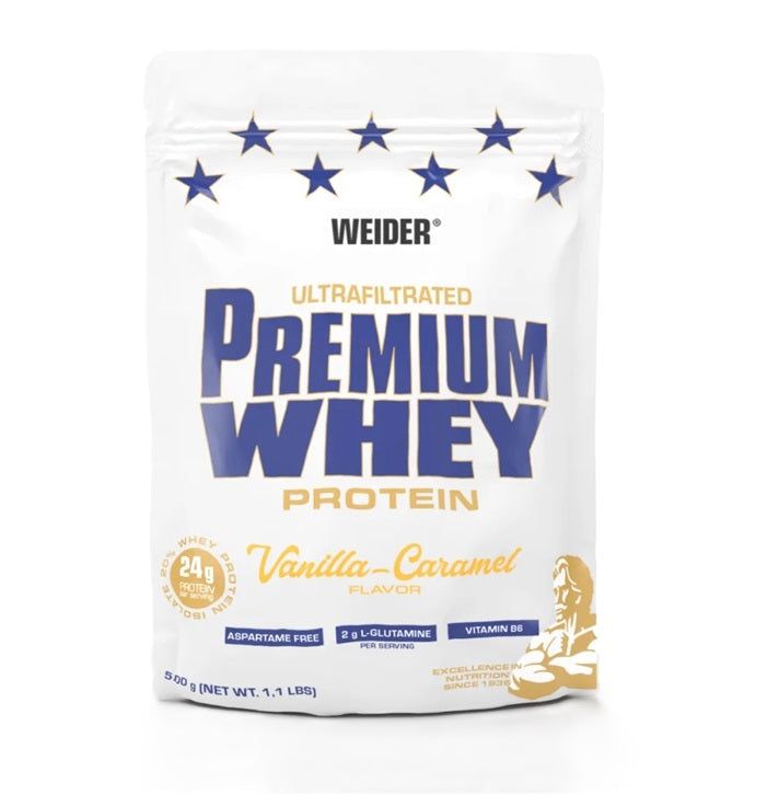 Weider Premium Whey – Vanilla Caramel – 500g