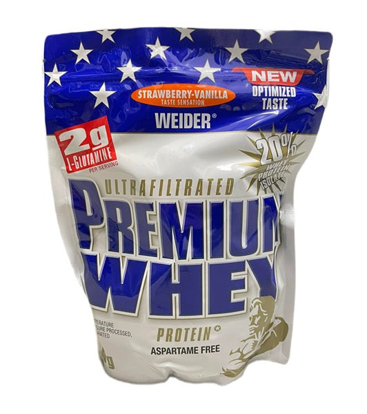 Weider Premium Whey – Strawberry Vanilla – 500g