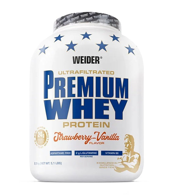 Weider Premium Whey – Strawberry Vanilla – 2300g