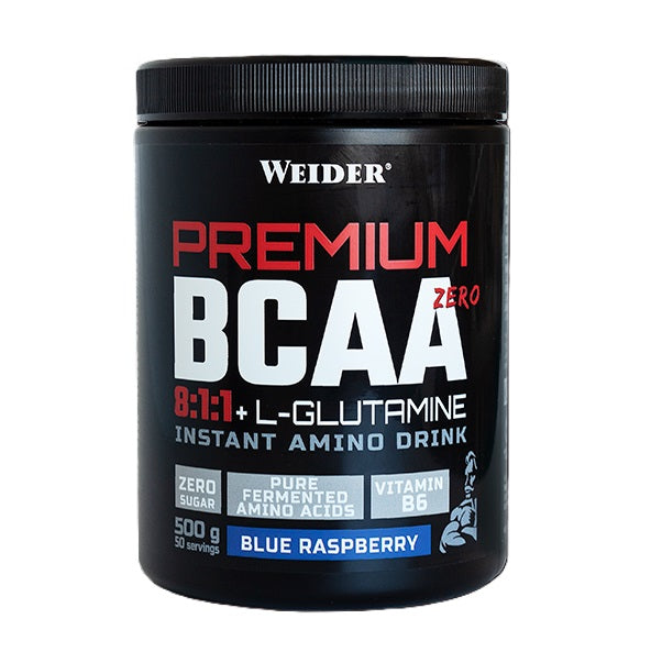 Weider Premium BCAA Zero – Blue Raspberry – 500g