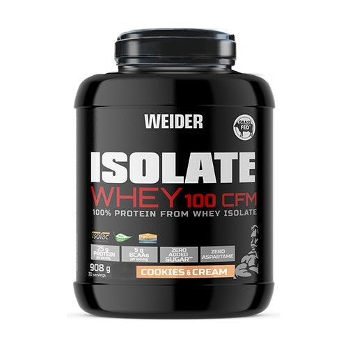 Weider Isolate Whey 100 CFM – Cookies & Cream – 908g