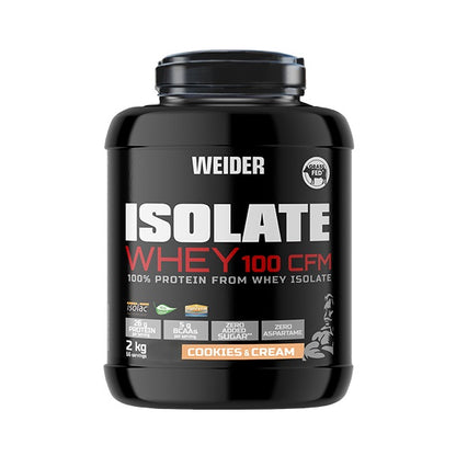 Weider Isolate Whey 100 CFM – Cookies & Cream – 2000g
