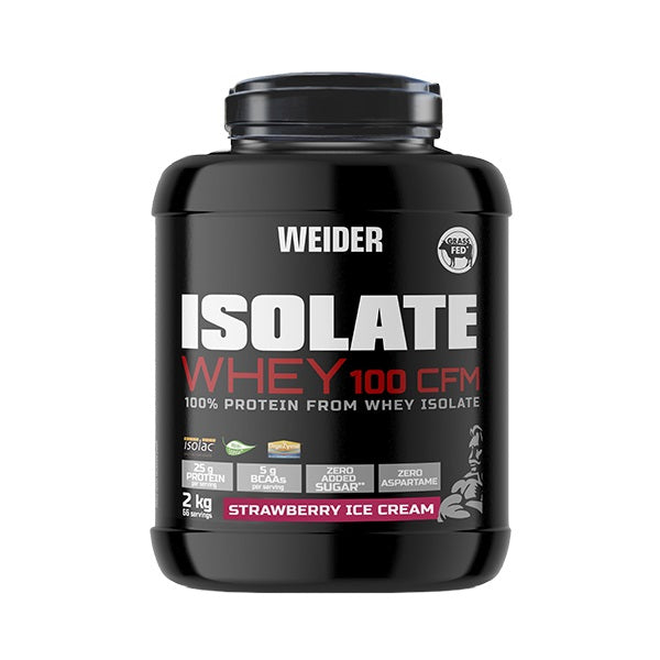 Weider Isolate Whey 100 CFM – Strawberry Ice Cream – 2000g