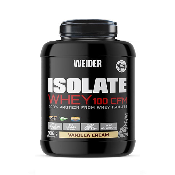 Weider Isolate Whey 100 CFM – Vanilla Cream – 908g