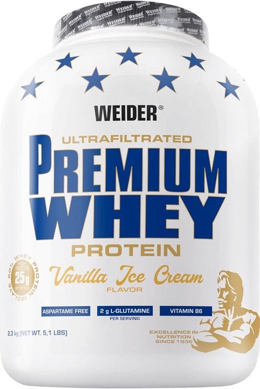 Weider Premium Whey – Vanilla Ice Cream – 2300g