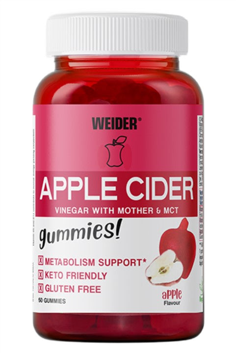 Weider Apple Cider – Apple – 50 gummies