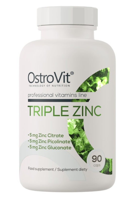 OstroVit Triple Zinc - 90 capsules – Complément Alimentaire au Zinc