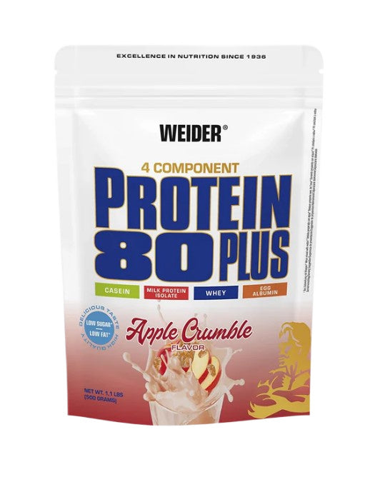 Weider Protein 80 Plus – Apple Crumble – 500g