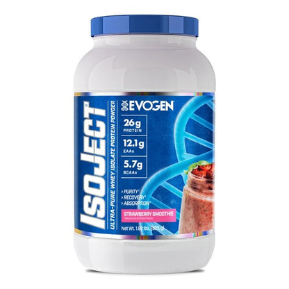 Evogen IsoJect – Strawberry Smoothie – 825g