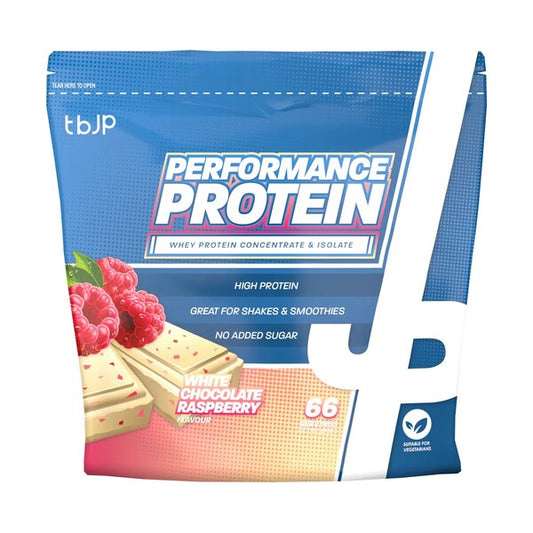 Performance Protein, White Chocolate Raspberry - 2000g
