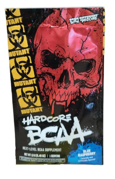 Mutant Hardcore BCAA – Blue Raspberry – 13g (1 serving)
