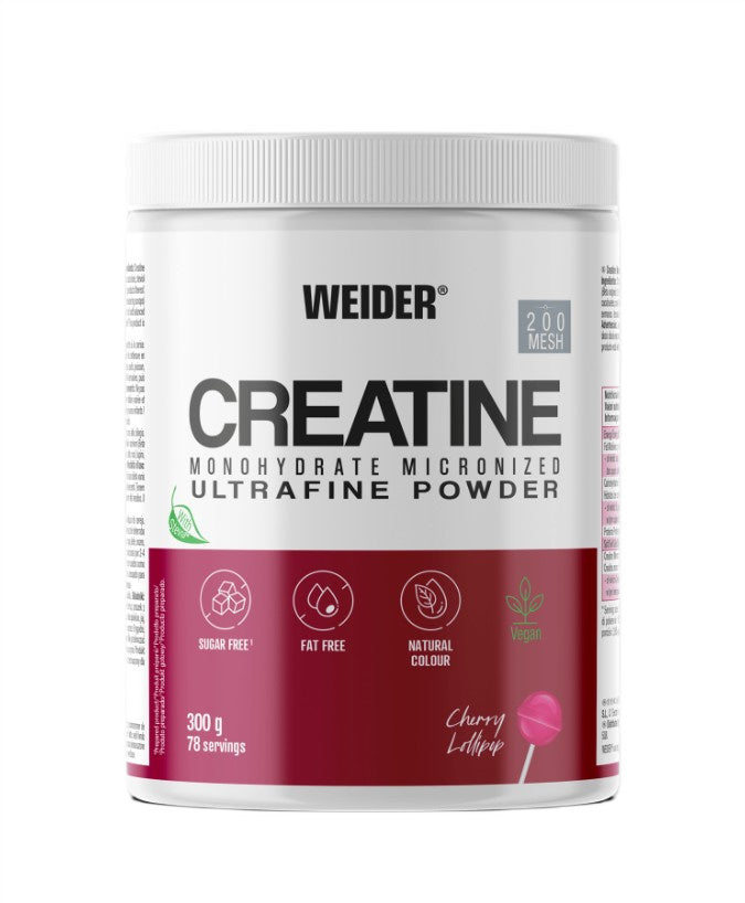Weider Creatine Monohydrate Micronized – Cherry Lollipop – 300g