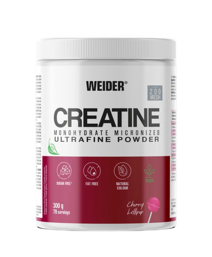 Weider Creatine Monohydrate Micronized – Cherry Lollipop – 300g