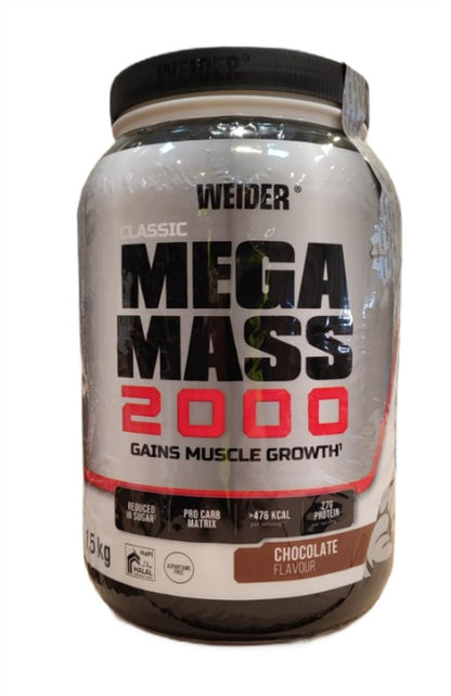 Weider Mega Mass 2000 – Chocolate – 1500g