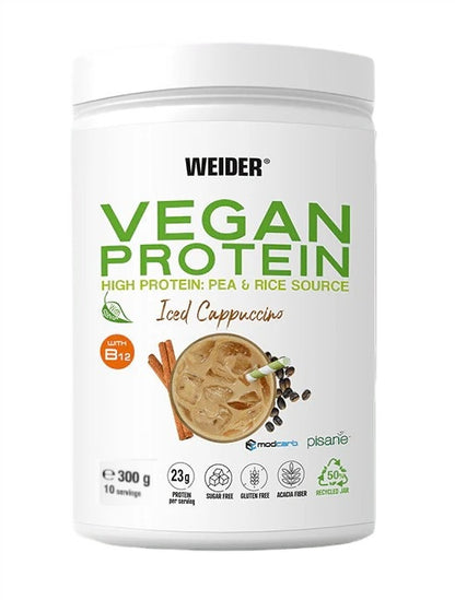 Weider Vegan Protein – Iced Cappuccino – 300g