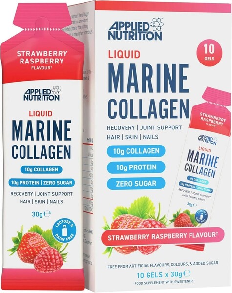 Collagène Marin Liquide Fraise-Framboise Applied Nutrition