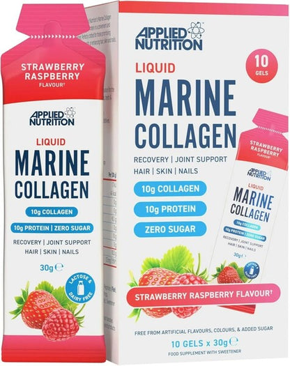Collagène Marin Liquide Fraise-Framboise Applied Nutrition