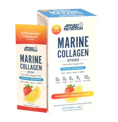 Sticks de Collagène Marin Limonade Fraise Applied Nutrition