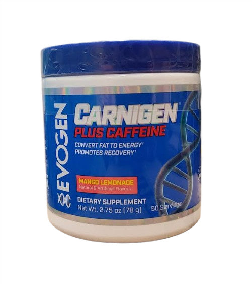 Evogen Carnigen Plus Caffeine – Mango Lemonade – 78g