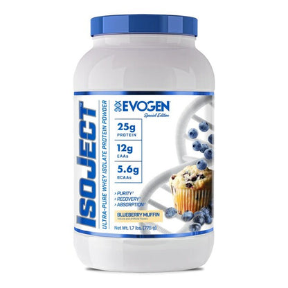 Evogen IsoJect – Blueberry Muffin – 775g