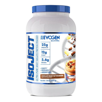 Evogen IsoJect – Chocolate Peanut Butter Banana – 800g